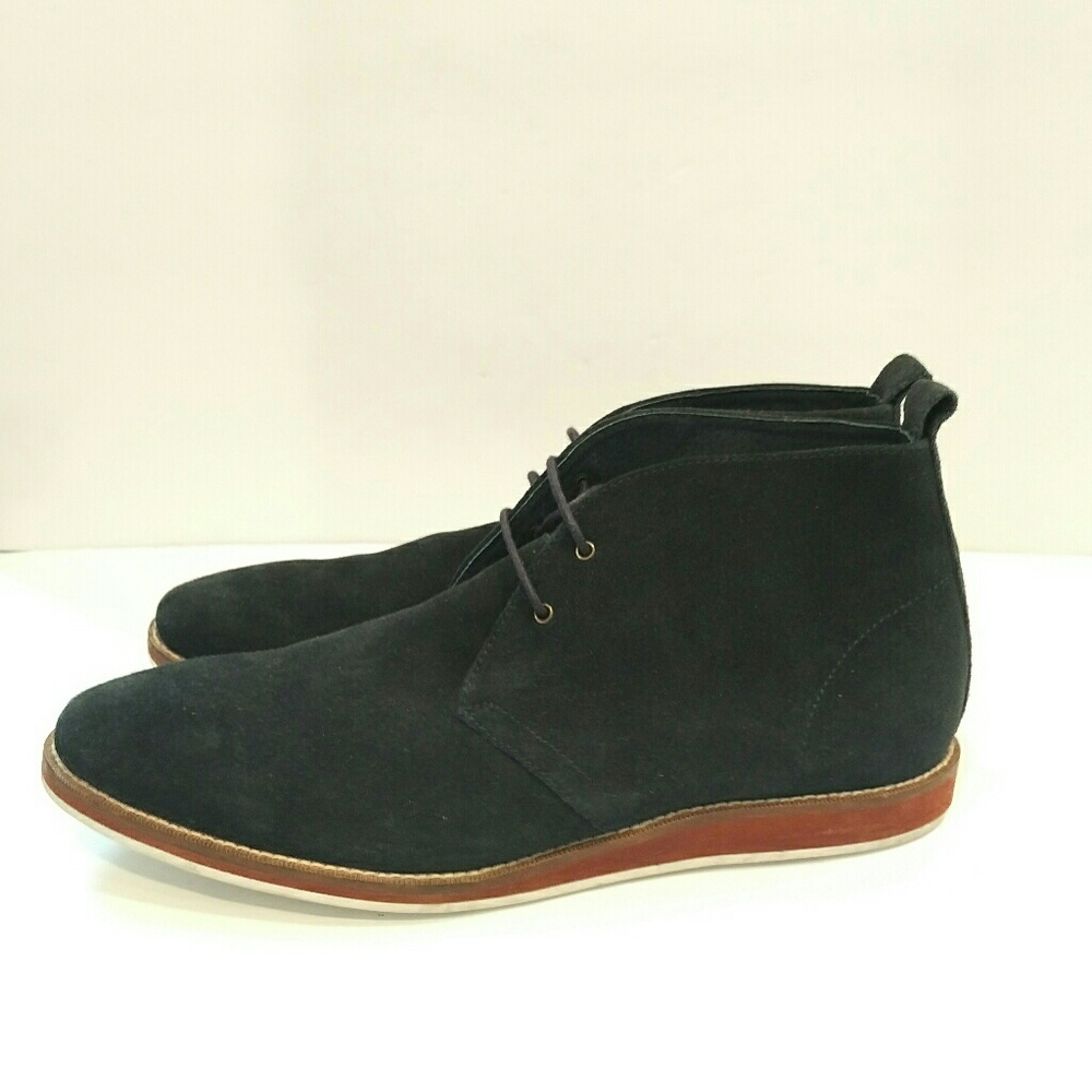 Banana republic Mens blue suede chukka desert boots Size 10.5